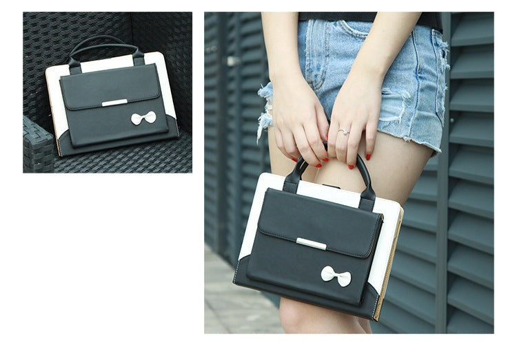 Faux Leather Handbag Protective Case for iPad-Tabletory-