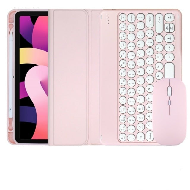 Cute iPad Case with touchpad, keyboard and mouse – Tabletory