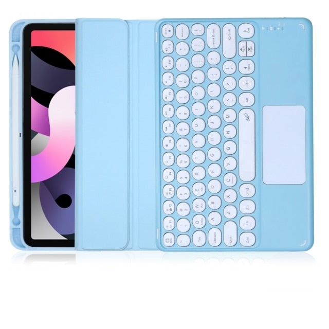 Cute iPad case with touchpad, keyboard and mouse-Tabletory-